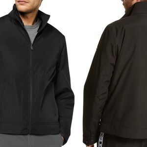 Michael Kors Men's Black Windbreaker Jacket